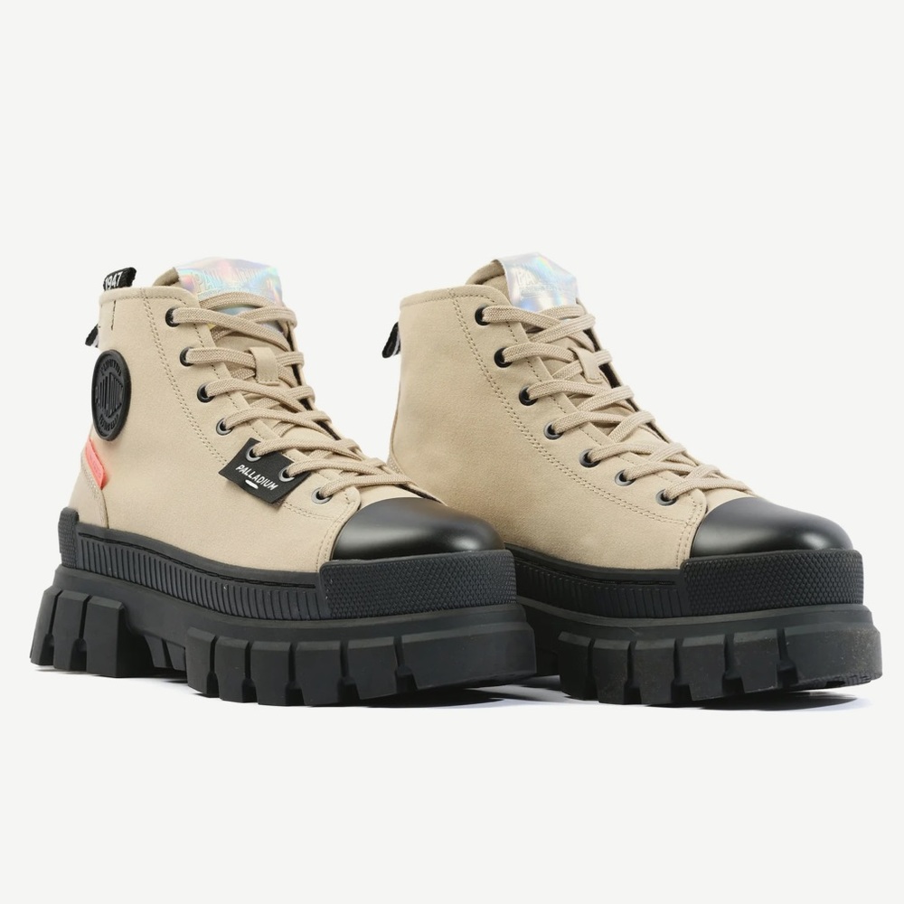 Palladium ‘Revolt HI TX’ Boots - New Color - Safari